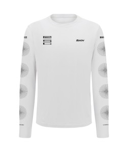 Bluza Santini/Pirelli Sport Club Wheel Biała