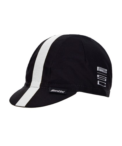 Czapka kolarska  Santini:Pirelli Sport Club Czarna_2.jpg