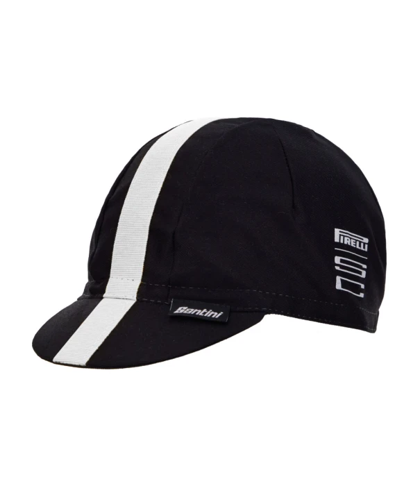 Czapka kolarska  Santini:Pirelli Sport Club Czarna_2.jpg