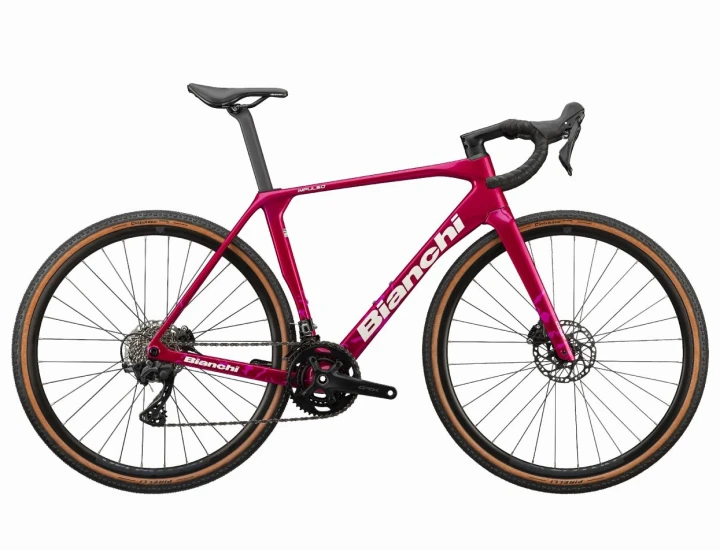Rower gravelowy Bianchi Impulso Comp 2026, GRX 610:820, Ruby Red Camp:Off White.jpg