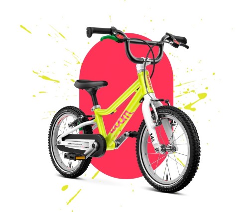 Rower dziecięcy Woom GO 2 Neon Lime_1.jpeg