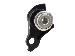 Hak przerzutki Carbon-Ti, X-Hanger UDH Srebrny