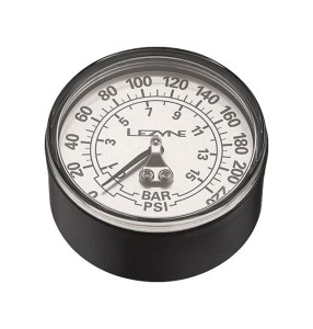 Manometr Lezyne do pompki podłogowej 220psi, 2.5"