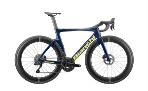 Rower szosowy Bianchi Oltre Comp 2027, 105 Di2, Blu Notte/Acid
