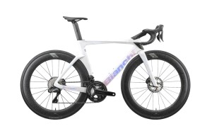 Rower szosowy Bianchi Oltre Pro 2027, Ultegra Di2, Bianco California/Rosa Blu
