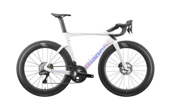 Rower szosowy Bianchi Oltre Pro 2027, Ultegra Di2, Bianco California:Rosa Blu.jpg