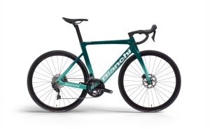 Rower szosowy Bianchi Oltre Race 2027, 105, Celeste notte-metallico/Bianco