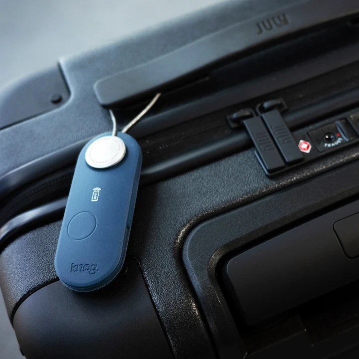 Lokalizator bagażu Knog Scout Travel IOS Niebieski.webp
