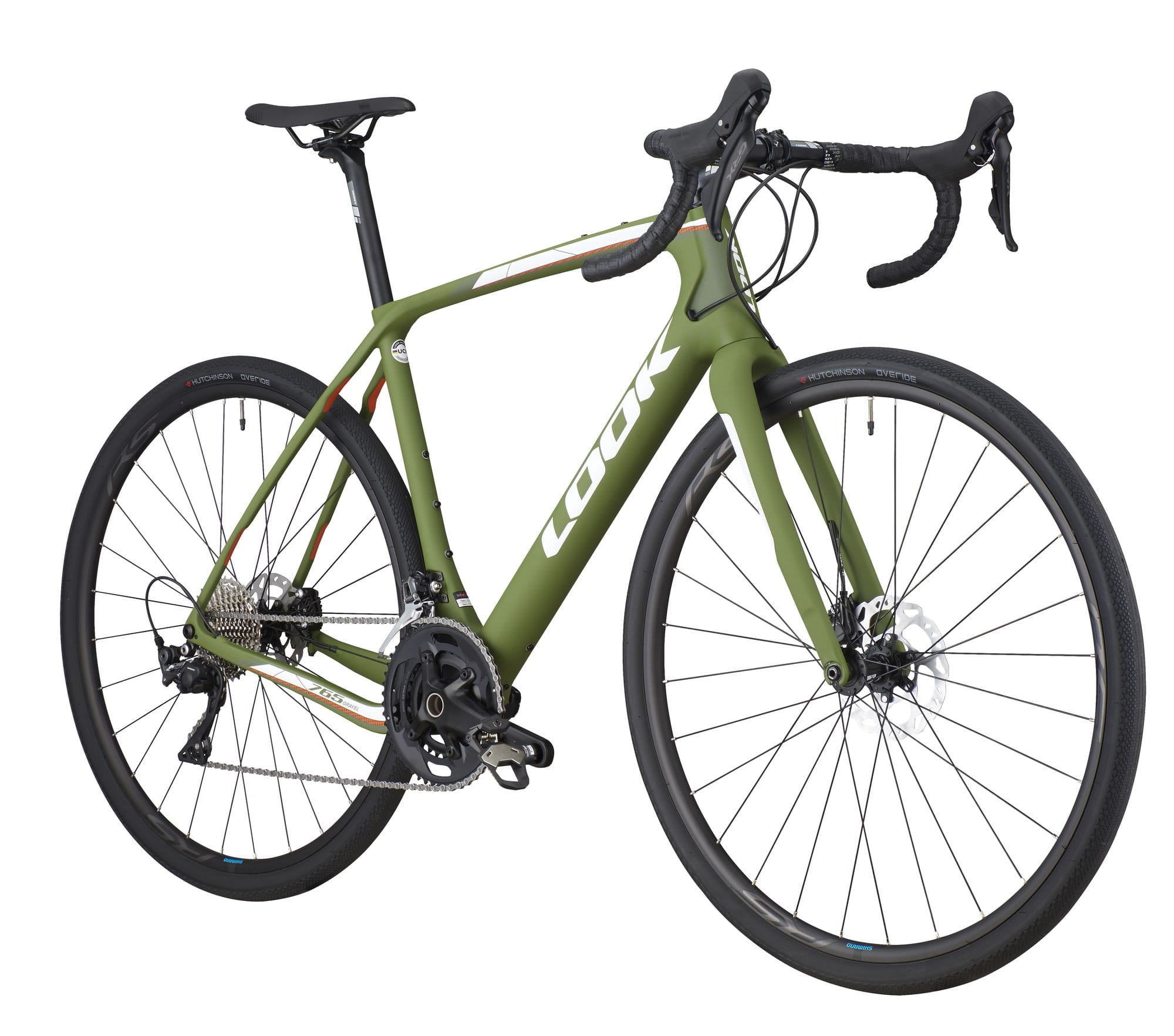 Rower Look 765 Gravel Green Mat GRX 600 2x11 RS 370 Bike RS rower-look-765-gravel-green-mat-grx-600-2x11-rs-370-bike-rs